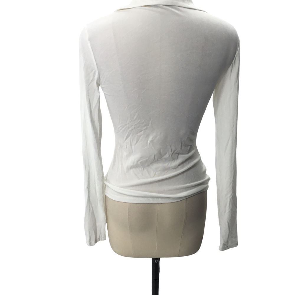 Reformation white Satin Top small - Picture 3 of 5